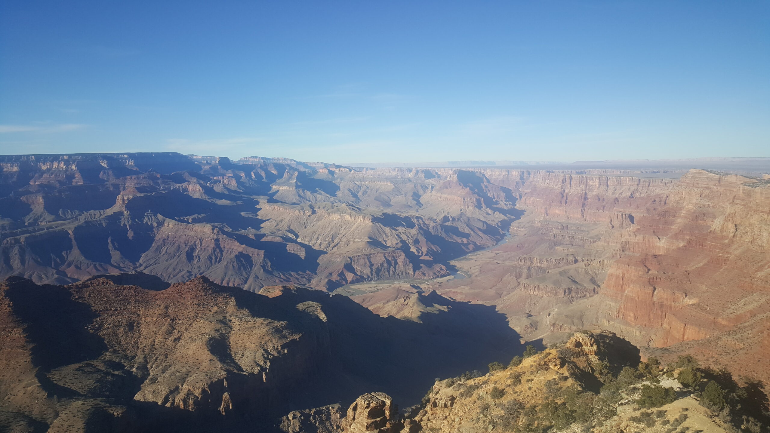 Fiume Colorado nel Grand Canyon